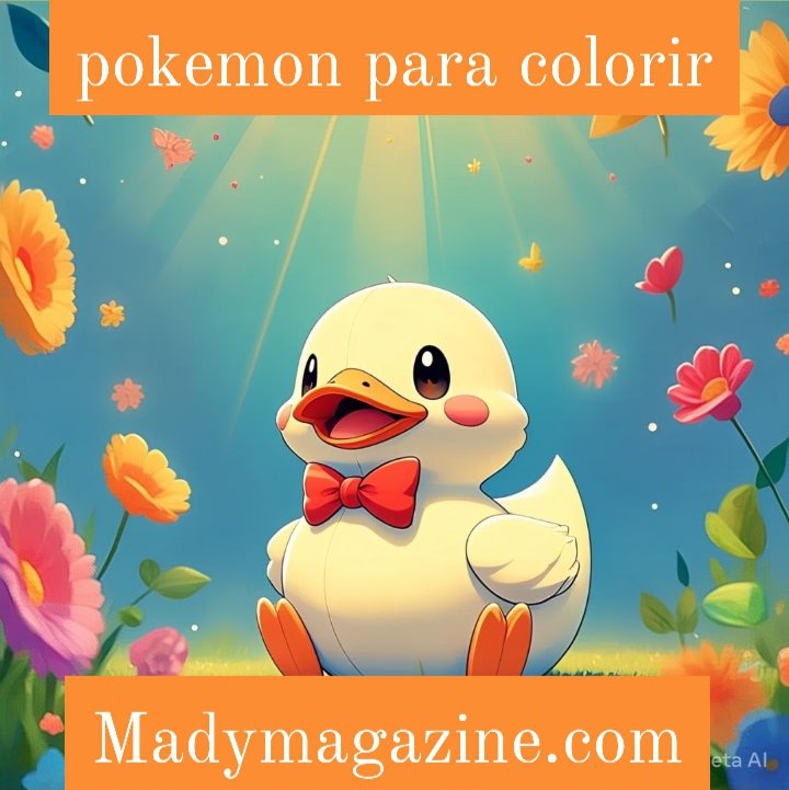 Pokémon para Colorir
